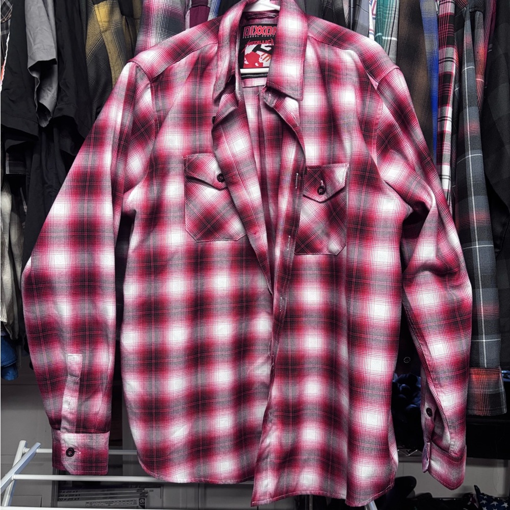 DIXXON METALLICA KILL’EM ALL Flannel
XL Worn twice. 
Never put in dryer.